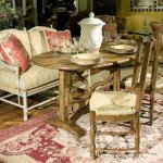 Cottage style casual dining is an eclectic blend of the best comfortable styles.