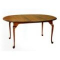 Typical Oval Queen Anne Dining Table